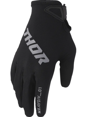 Детски Ръкавици THOR YTH Ridemode Static BLK 2XL
